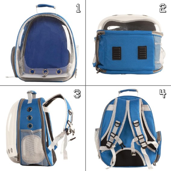 Cat Backpack Carrier Bubble, Cat Dog Bookbag Carrier