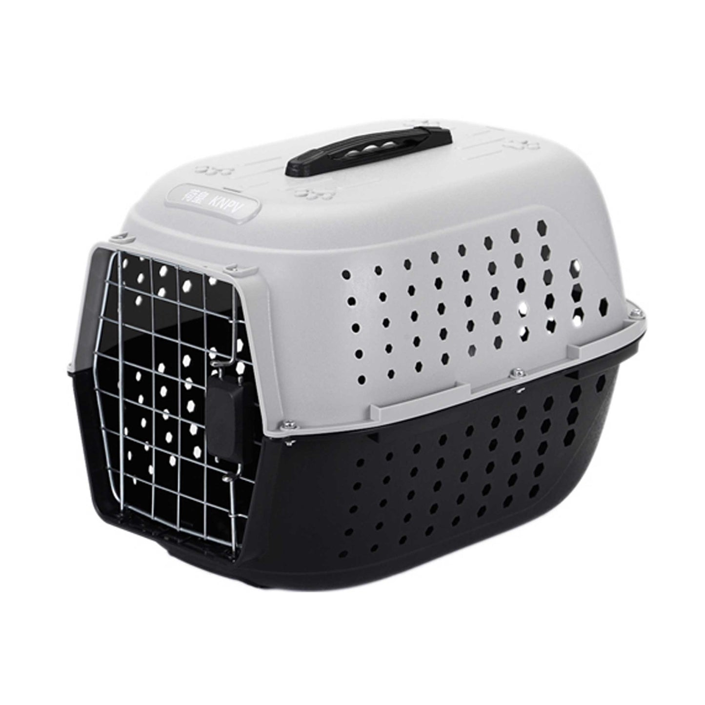 Pet Cage: Metal Pet Dog Cat Cage Carrier