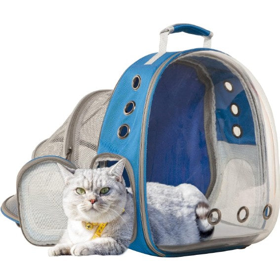 Cat Backpack Carrier Bubble, Cat Dog Bookbag Carrier